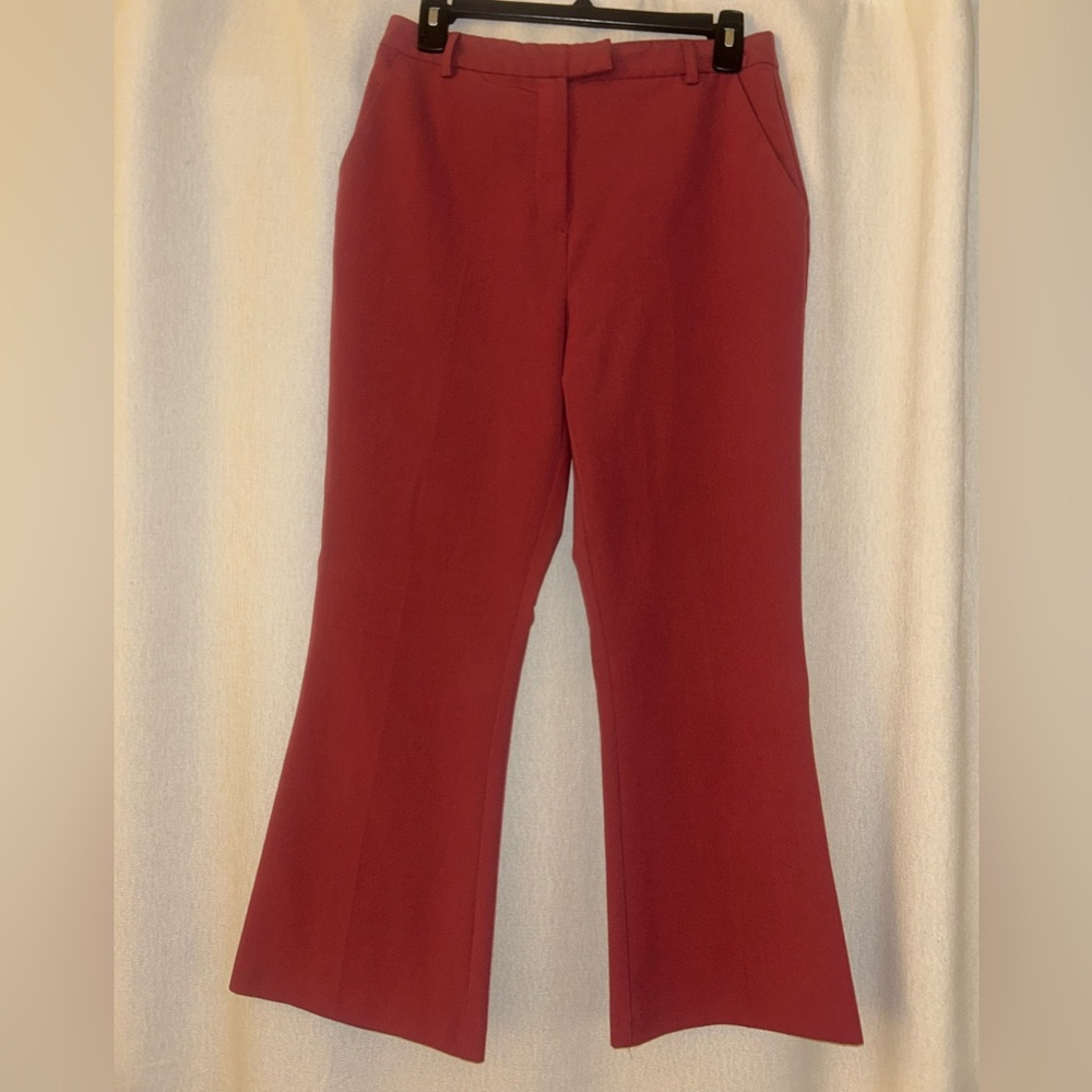 Topshop Pink Flare Pants Boot Cut Style